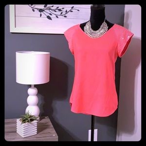 💟Express Bright Melon Color shirt